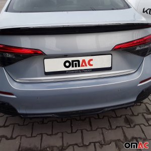Honda Civic Tailgate Trim - Omac - S.Steel - Gloss Silver - 2021 Honda Civic Tailgate Trim - Omac - S.Steel - Gloss Silver - 2021
